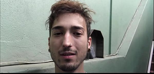  Gay Spanish Latino Guy Paid To Fuck Straight Married Guy For Cash Inside Abandoned Building